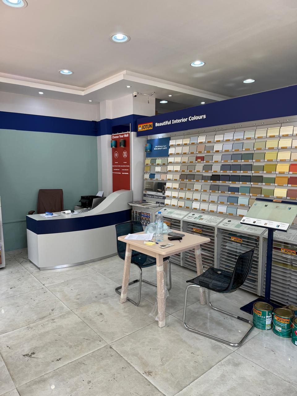 Showroom interior